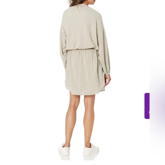 Splendid Collection Blaise Tie-Front Long Sleeve Dress - Picture 2 of 14